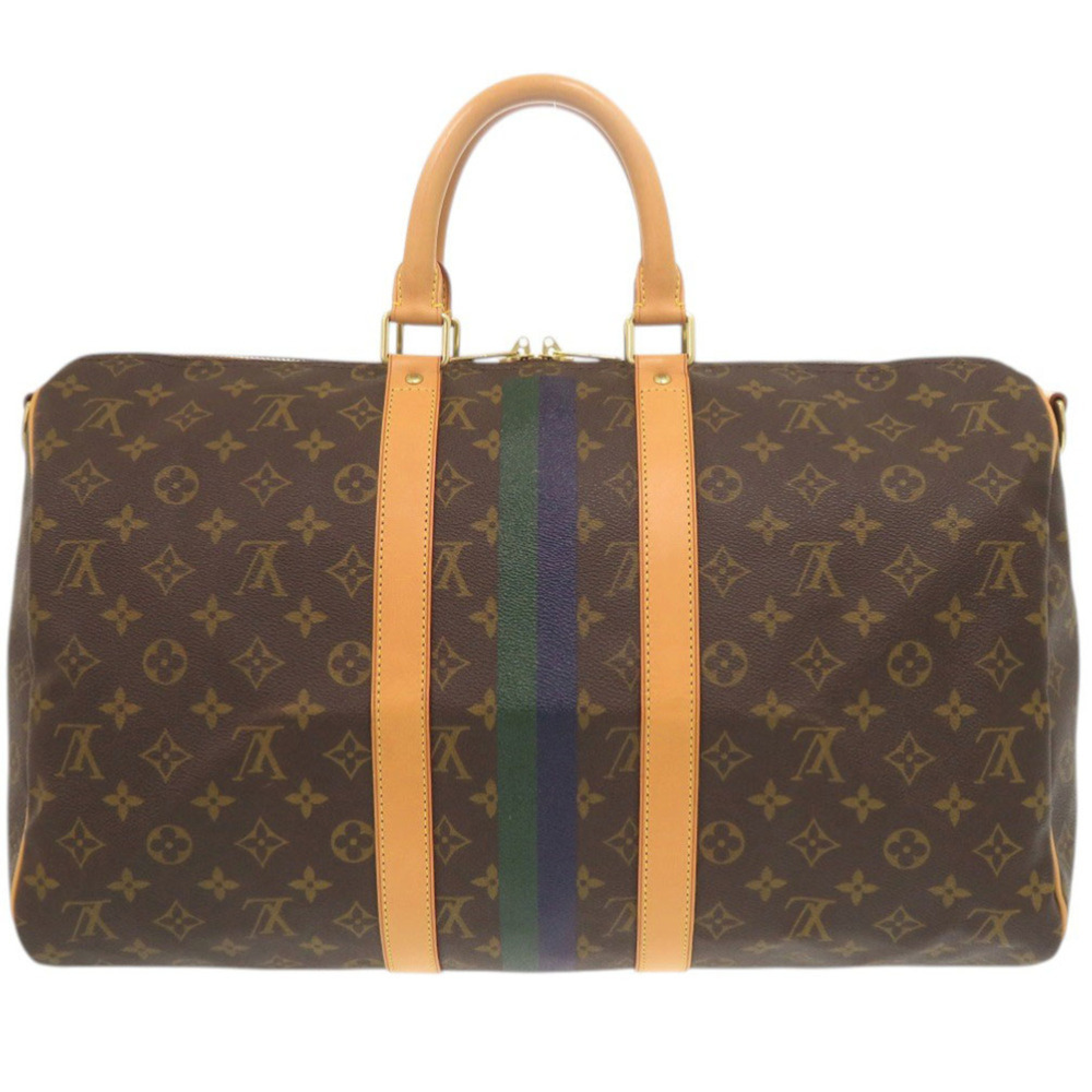 LOUIS VUITTON Brown Monogram Boston Bag - Picture 2 of 10